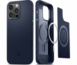 Puzdro Spigen Mag Armor Apple iPhone 14 Pre Max Navy Blue