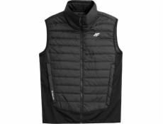 4f PrimaLoft Black Eco páperová vesta, čierna veľkosť S (H4Z22-BZM060)