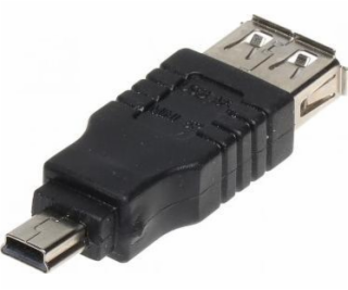 USB miniUSB - USB adaptér čierny (USB-W-MINI/USB-G)