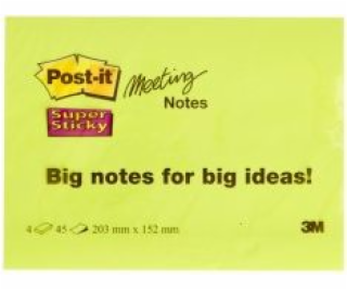 Samolepiaca zmes na notebook Post-it 200x149