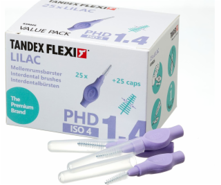 Tandex Tandex (25 ks) X-fine kužeľové zubné kefky Lilac (...