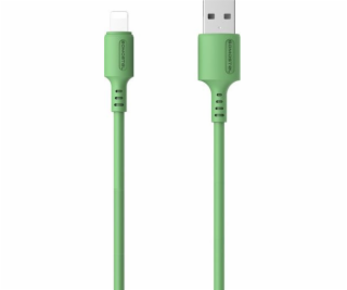 Somostel USB-A - Lightning kábel 1,2 m zelený (SMS-BP06 U...