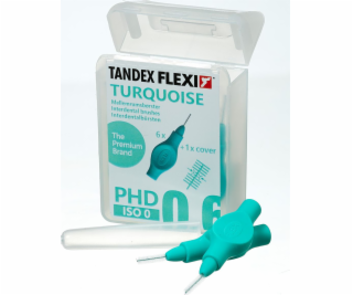 Tandex Tandex (6 ks) Zubné kefky Flexi X-micro Turquise (...