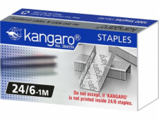 Kangaro Staples Kangaro, No. 24/6-1M, 1000 ks.