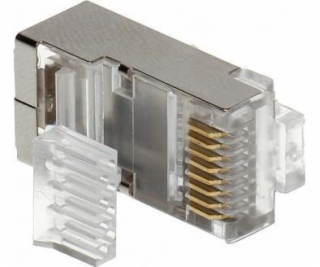 MODULÁRNA TIENENÁ ZÁSTRČKA RJ45/6-EKRAN*P10