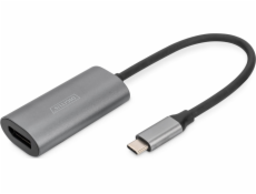 Digitus USB adaptér DIGITUS USB-C - Grafický adaptér DisplayPort, UHD 8K/30 Hz