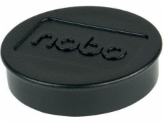 Nobo Magnety na biele tabule 38 mm (1,5 kg), čierne, 10 ks Nobo 1915305