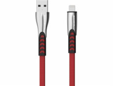 Somostel USB-A - Lightning kábel 1 m červený (25701)