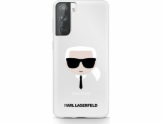 Karl Lagerfeld Karl Lagerfeld KLHCS21MKTR S21+ G996 pevné puzdro Transparent Karl`s Head