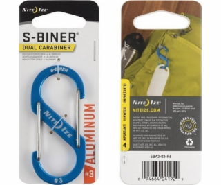 NiteIze Nite Ize S-Biner Aluminium #3 Blue