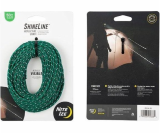 NiteIze Reflexné lano Nite Ize ShineLine zelené 15m