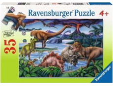 Hračka Ravensburger Dinosaur Playground 35 PC Puzzle Toy – 25. marca 2014