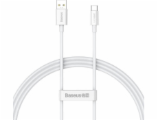 Baseus USB-A - USB-C USB kábel 1 m Biely (CAYS000902)