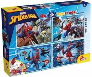 Lisciani LISCIANI MARVEL PUZZLE DF MAXI FLOOR 4 X 48 SPID...