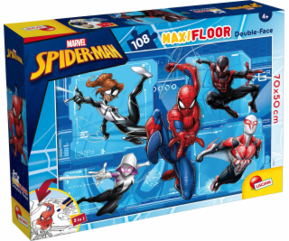 Lisciani Lisciani MARVEL PUZZLE DF MAXI FLOOR 108 SPIDERMAN