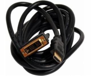 Art HDMI - DVI-D kábel 1,8 m čierny (AL-OEM-41)