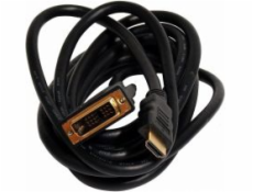 Art HDMI - DVI-D kábel 1,8 m čierny (AL-OEM-41)