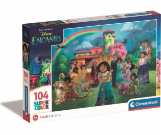 Clementoni CLE puzzle 104 SuperKolor Disney Encanto 25746