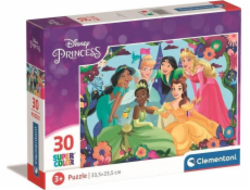 Clementoni CLE puzzle 30 SuperKolor Princess 20276