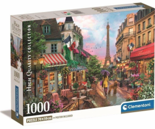 Clementoni CLE puzzle 1000 kompaktných kvetov v Paríži 39705