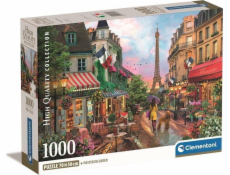 Clementoni CLE puzzle 1000 kompaktných kvetov v Paríži 39705