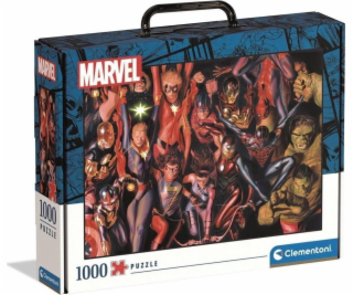 Clementoni CLE puzzle 1000 Brief Case Marvel 39675