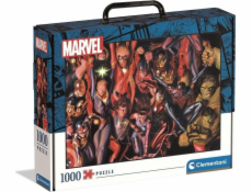 Clementoni CLE puzzle 1000 Brief Case Marvel 39675