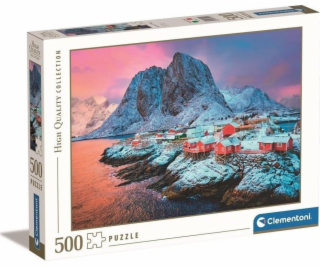 Clementoni CLE puzzle 500 HQ Hamnoy Village 35144