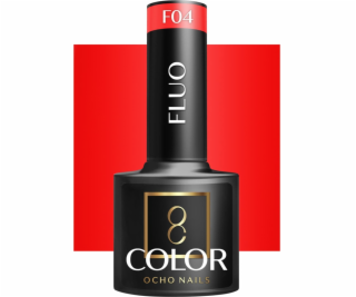 Activeshop OCHO NAILS Fluo F04 hybridný lak -5g