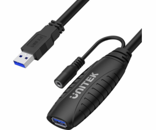 Unitek Y-3003C USB adaptér USB - USB čierny (Y-3003C)