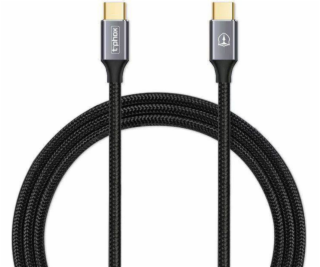 T-Phox USB-C - USB-C USB kábel 1 m Čierny