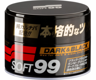 Soft99 Dark & Black Soft99 Wax, tvrdý autovosk, 300 g