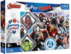 Trefl Puzzle 104 dielikov Super Shapes XL Obľúbené Avengers