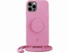 Just Elegance JE PopGrip Case iPhone 12/12 Pre 6,1" pastelovo ružová/pastelovo ružová 30158 (Just Elegance)