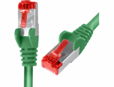 Spacetronik RJ45 CAT 6 S/FTP kábel AWG27 LSZH zelený 2m