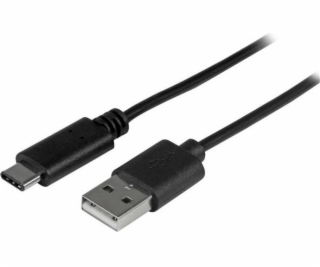 StarTech USB-A - USB-C USB kábel 1 m čierny (USB2AC1M)