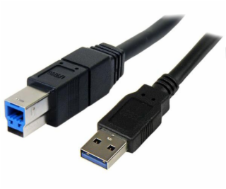 StarTech USB-A - USB-B kábel USB 3 m modrý (USB3SAB3MBK)