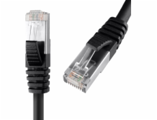 Spacetronik RJ45 kábel CAT8 S/FTP AWG26 CU LSZH čierny 5m