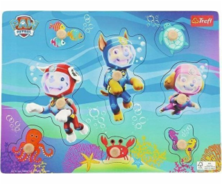 Trefl Drevené puzzle pre deti PREMIUM Paw Patrol packa 16316