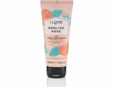 I love I Love Scented Hand & Nail Cream hydratačný krém na ruky a nechty English Rose 100 ml