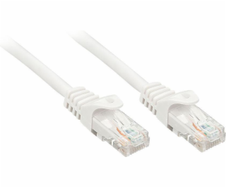 Lindy Patchcord Cat6, U/UTP, 2m, biely (48203)