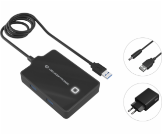 Conceptronic USB HUB CONCEPTRONIC USB-Hub 4-Port 3.0 -> 4...