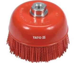 Yato YATO BUT BRUSH 125mm M14 NYLON RED YT-47787