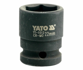 Yato 6-bodová rázová objímka 1/2" 22mm (YT-1012)