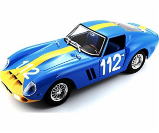 Bburago model auta 18-26305 Ferrari 250 GTO 1:24 modrá/žltá