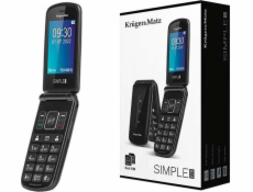 Mobilný telefón Vega Simple 929 Bez dát Dual SIM Black