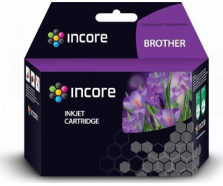 Incore atrament Incore atrament pre Brother LC-421XLY, žl...