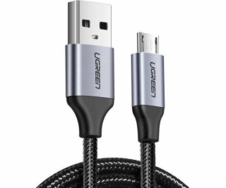 Ugreen USB-A - microUSB USB kábel 3 m čierny (UGR1159BLK)