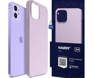 3MK Apple iPhone 12 - Hardy silikónové púzdro MagCase Purple