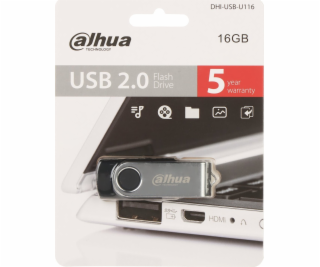 Pendrive Dahua Technology Pendrive 16GB DAHUA USB-U116-20...